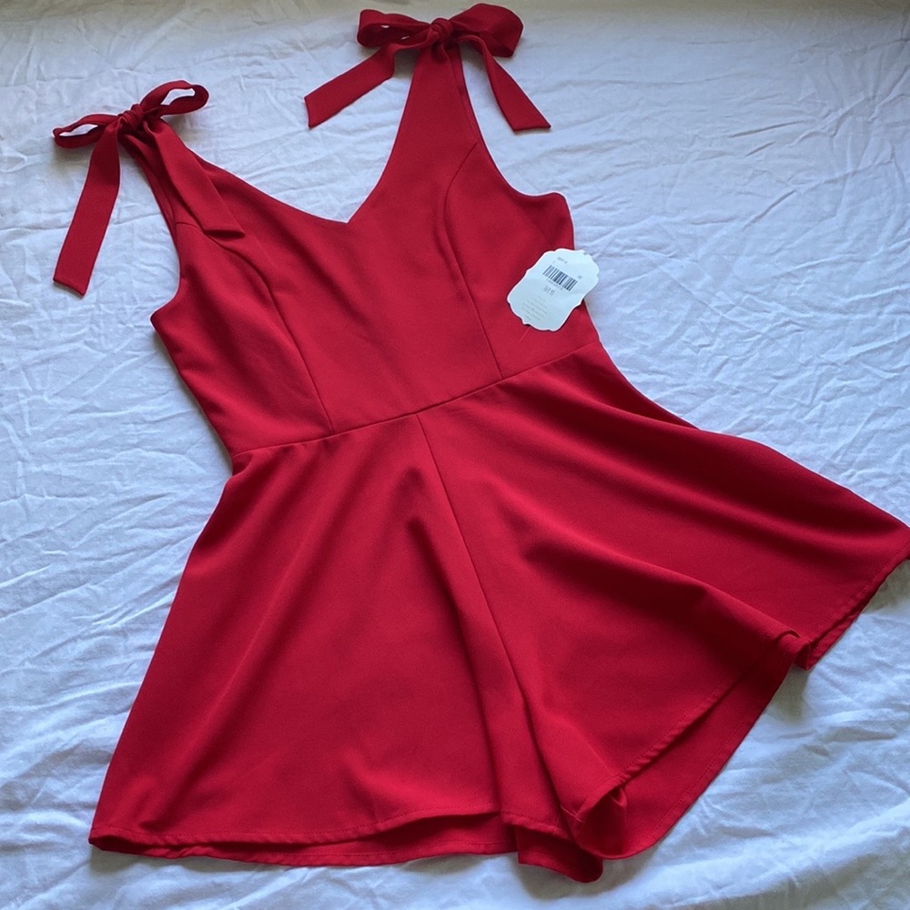 Altar’d State Red romper